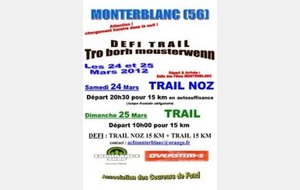 Noz Trail de MONTERBLANC