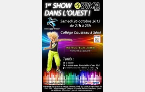 1er SHOW ZUMBA DANS L'OUEST