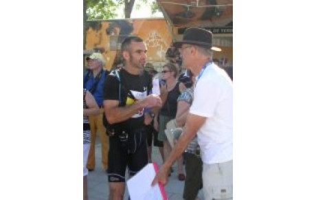 Interview du victorieux  Lionnel Thomas