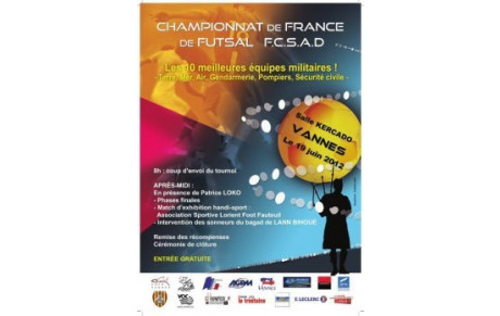 championnat de France de futsal le 19 juin