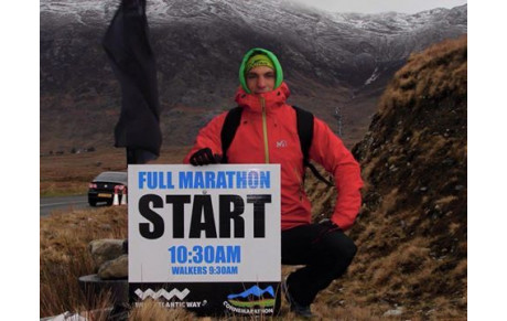 Eddie Blanchard vainqueur du marathon du Connemara en IRLANDE.
